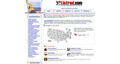 Desktop Screenshot of listred.com